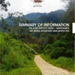 Summary of Information on how UNFCCC REDD+ Safeguards are being addressed and respected