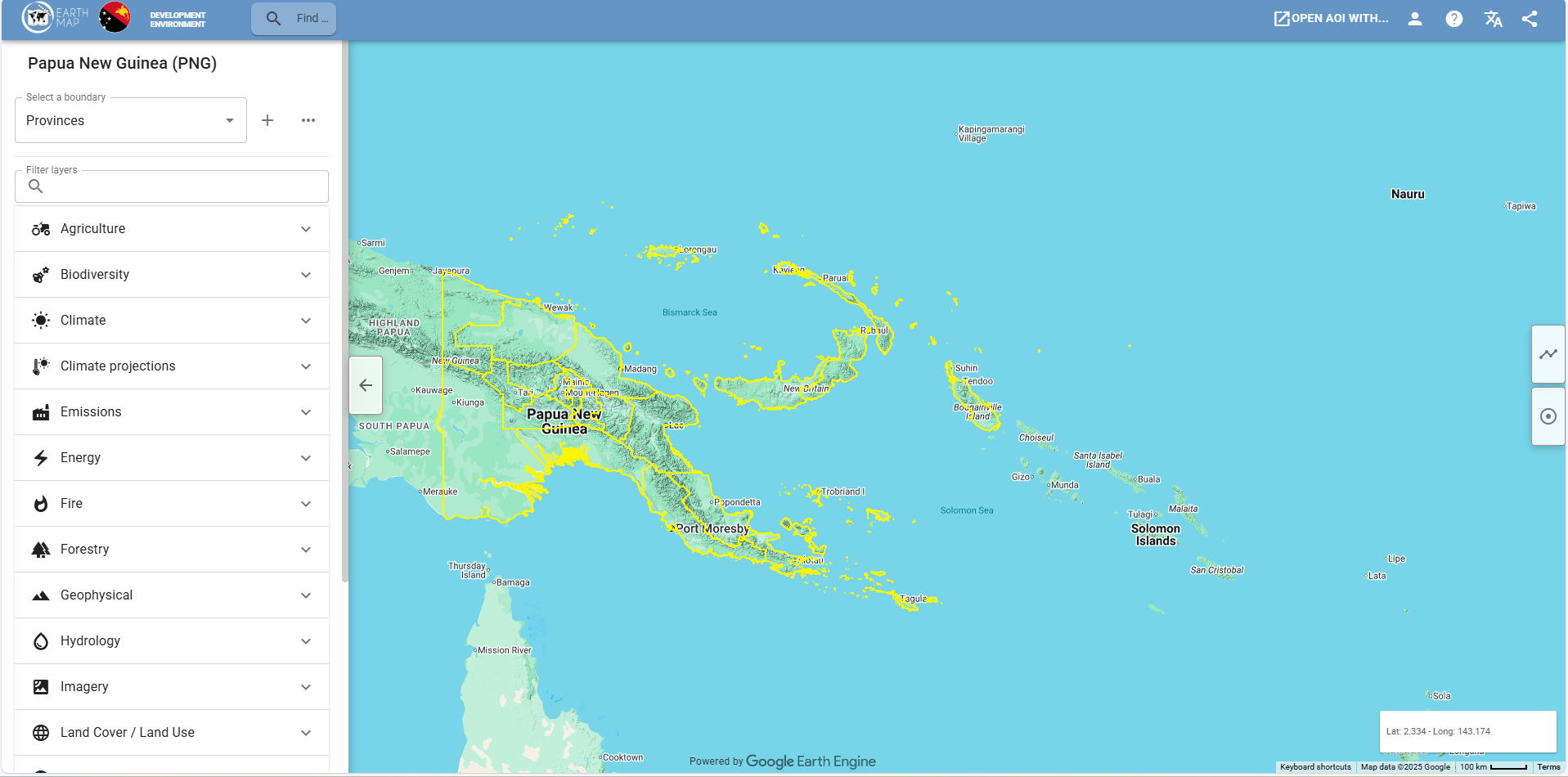 PNG Earthmap