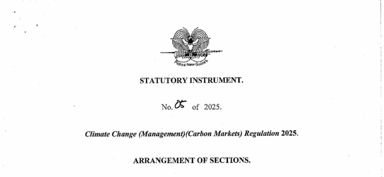 Carbon Markets Regulation 2025