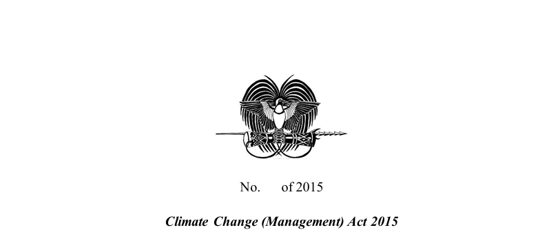 Climate Change Management Act 2015